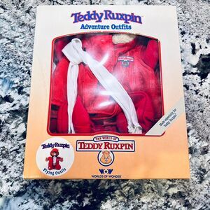 Teddy Ruxpin Red and White Clothing Accessory